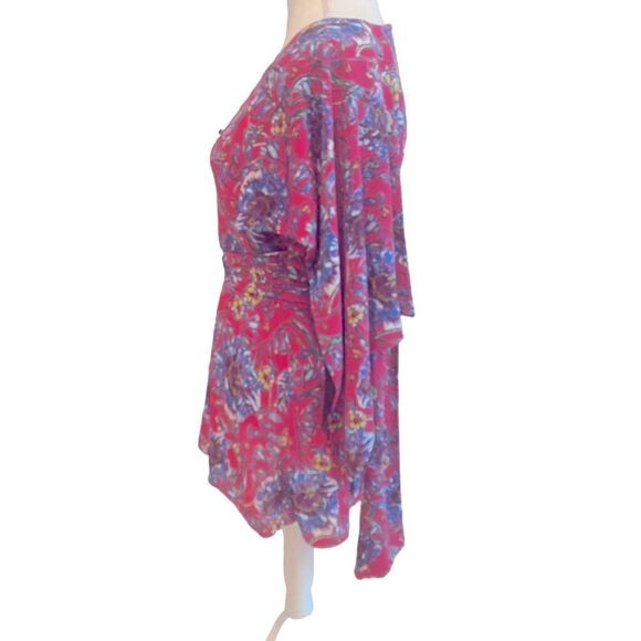 Prabal Gurung Paisley Floral Boho Mini Dress Size 8 - Picture 6 of 8